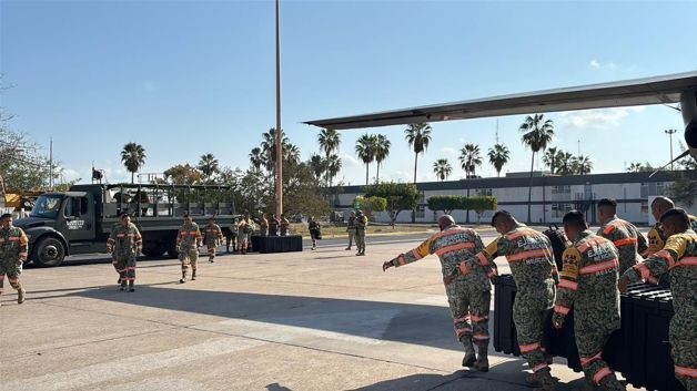 SEDENA REFUERZA LABORES DE RESCATE EN MINA DE SINALOA; SUMAN 98 ELEMENTOS EN LA ZONA