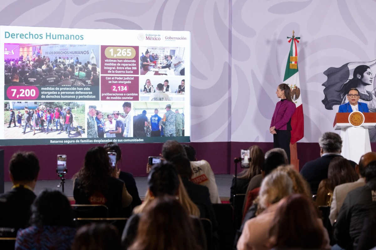SEGOB RESUELVE CONFLICTOS SOCIALES CON DIÁLOGO Y NO CON VIOLENCIA: CLAUDIA SHEINBAUM