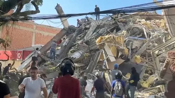 SRE CONFIRMA MUERTE DE DOS MEXICANOS TRAS SISMO EN COLOMBIA