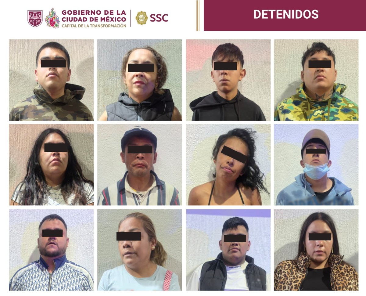 SSC CDMX DETIENE A 4 PRESUNTOS INTEGRANTES DE LA ANTI-UNIÓN TEPITO