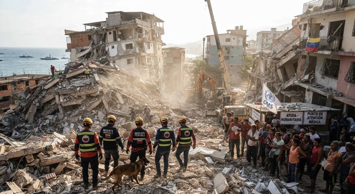 TERREMOTOS EN VENEZUELA: CIFRA DE FALLECIDOS ASCIENDE A 2 MIL 295 Y OMS ALERTA SOBRE AUMENTO