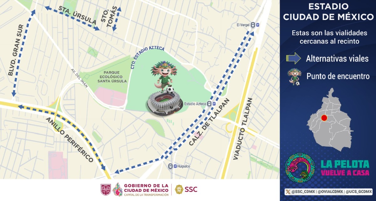 TODO LISTO PARA EL MÉXICO VS. PORTUGAL: ASÍ OPERARÁ EL TRANSPORTE PÚBLICO ESTE 28 DE MARZO