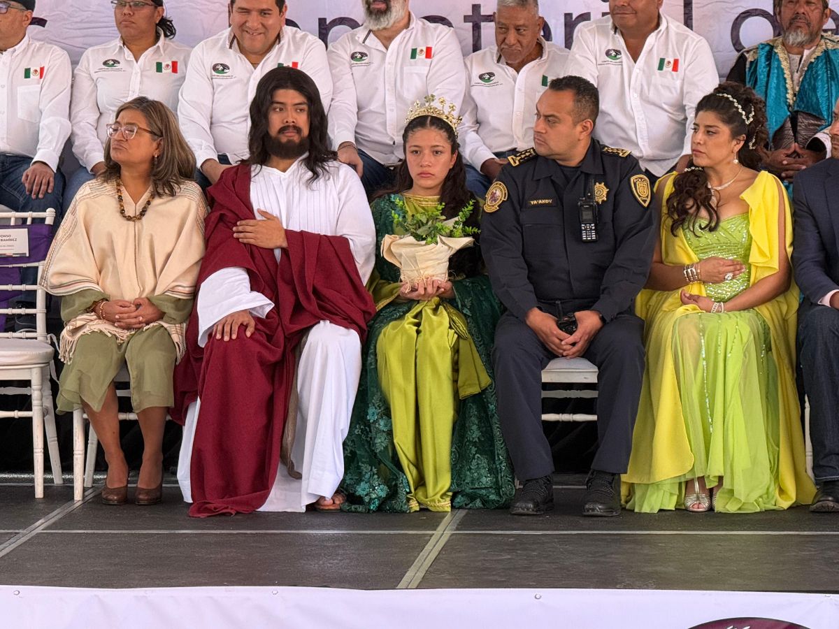 TODO LISTO PARA LA REPRESENTACIÓN 183 DE LA SEMANA SANTA EN IZTAPALAPA